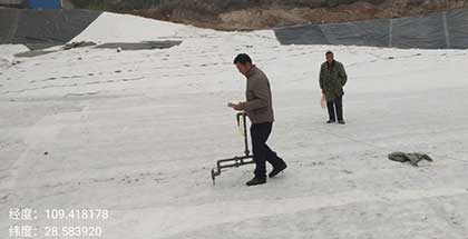 填埋場(chǎng)防滲膜完整性檢測(cè)